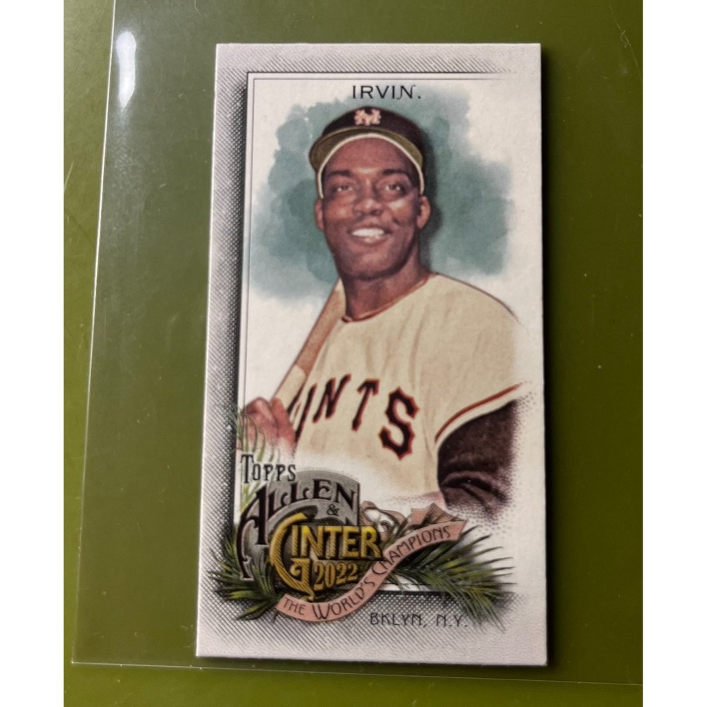 2022 Topps Allen & Ginter Mini Monte Irvin‎ New York Giants #273